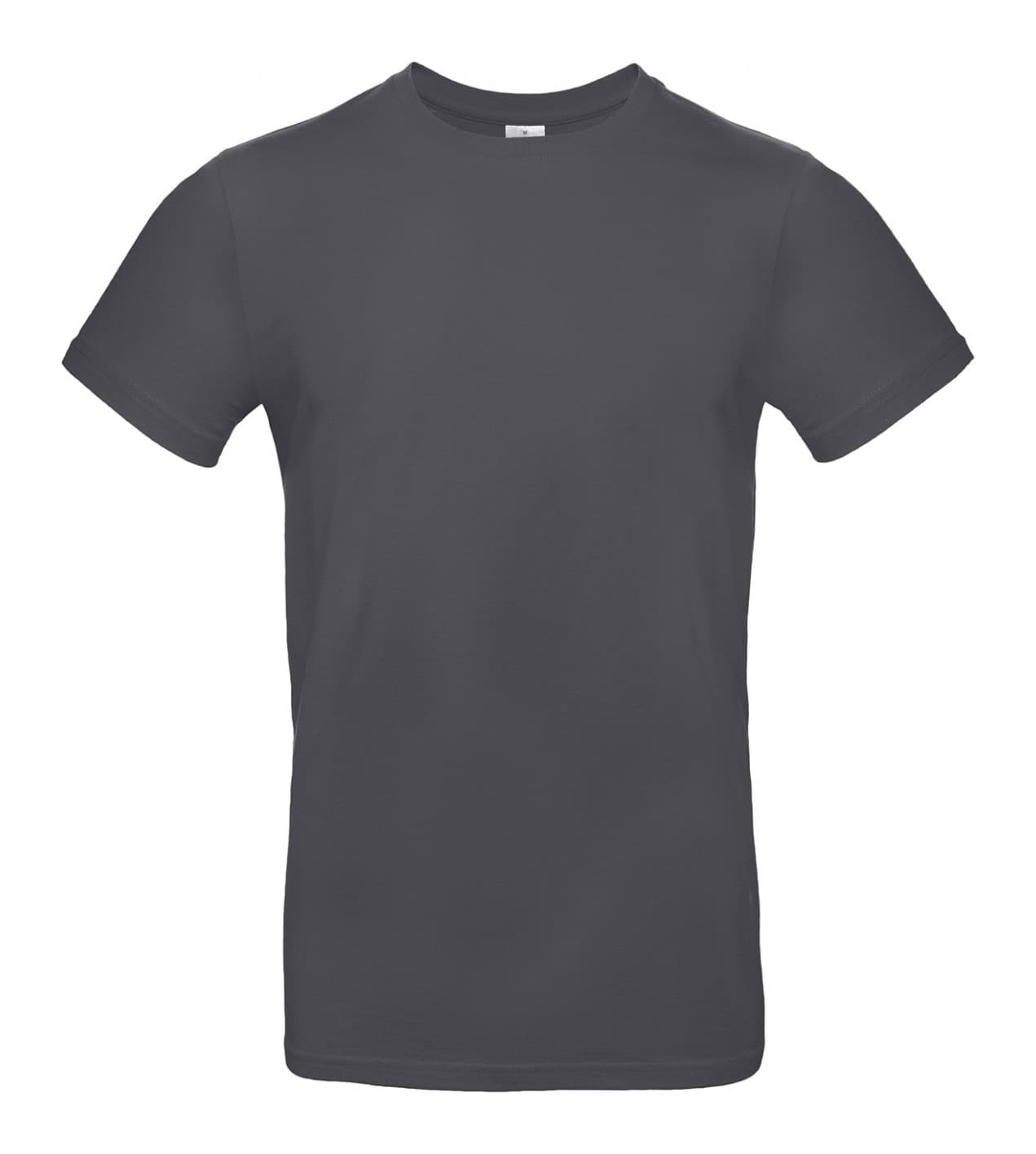 T-shirt B&C #E190, gris foncé — packshot officiel B&C