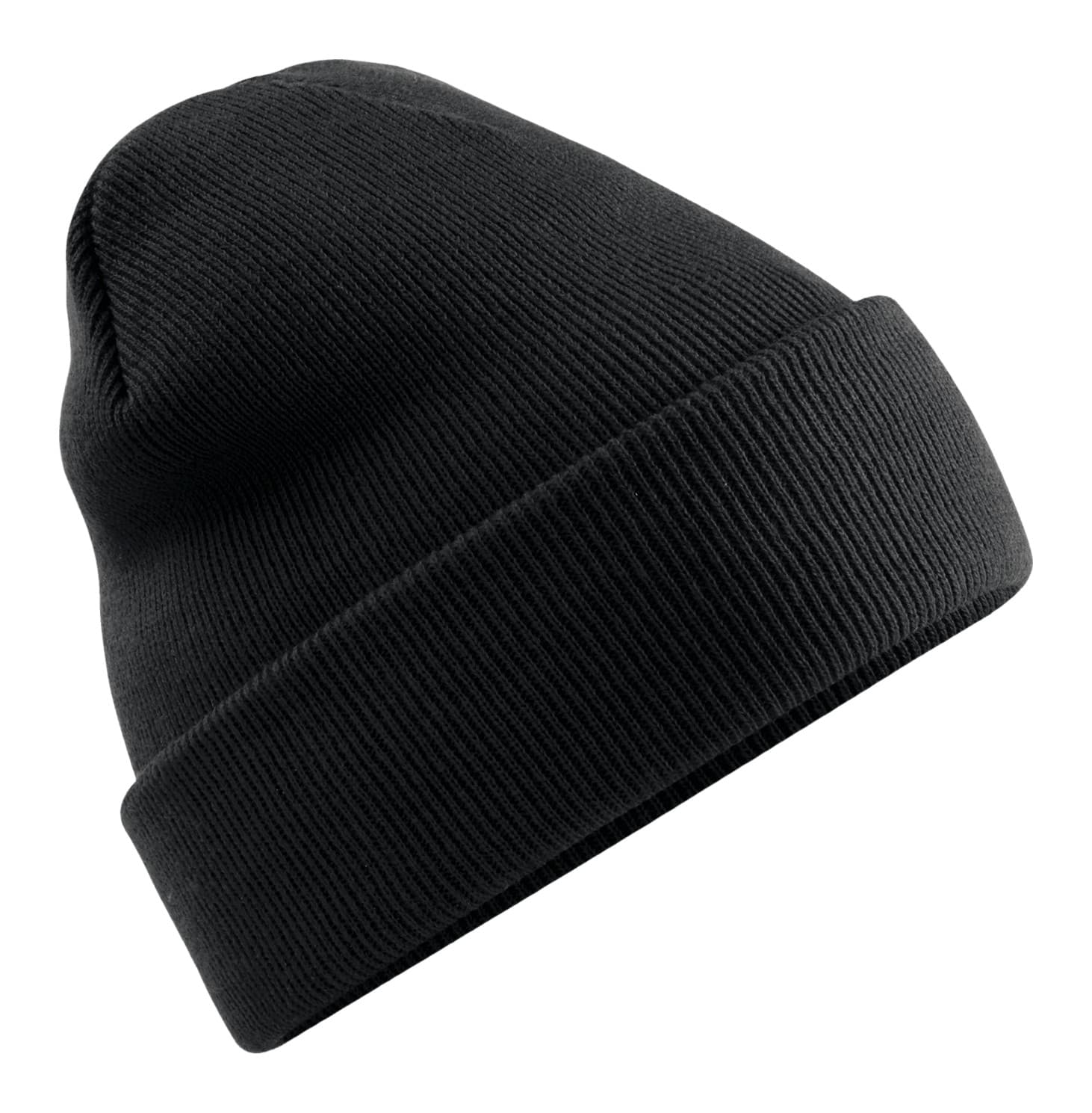 Bonnet Beechfield B45, noir — packshot officiel Beechfield